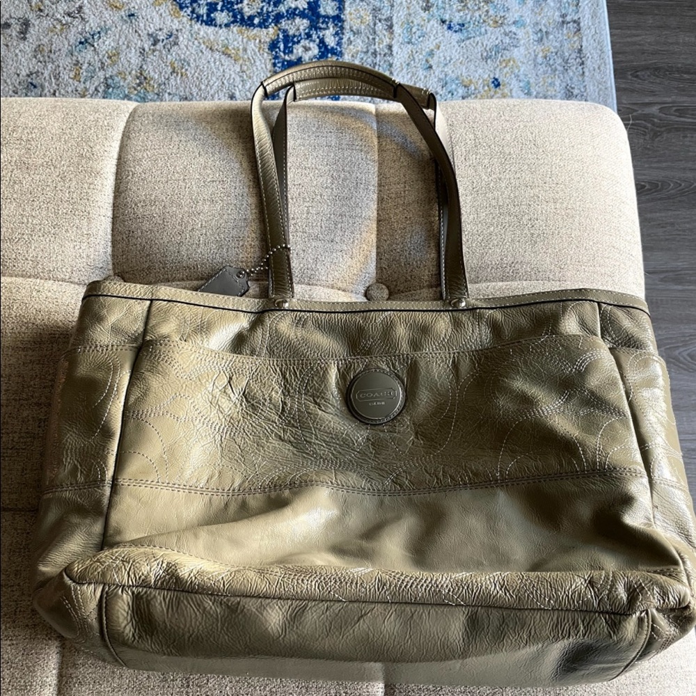 Coach purse/ diaper bag